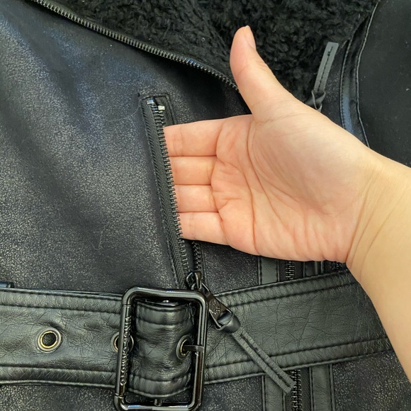 Vince Faux Suede Camuto Fall Winter Coat - Picture 10 of 11